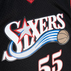 Philadelphia 76ers Mitchell & Ness Swingman Jersey Dikembe Mutombo 2000-01