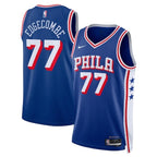 Philadelphia 76ers Nike Icon Edition Swingman Jersey - Royal - VJ Edgecombe - Unisex