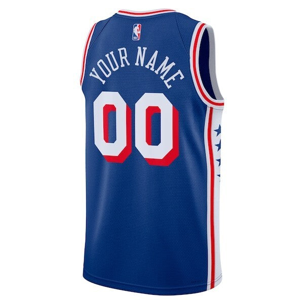 Philadelphia 76ers Nike Icon Swingman Jersey - Custom - Unisex