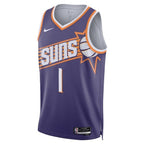 Phoenix Suns Nike Icon Edition Swingman Jersey - Purple - Devin Booker - Unisex