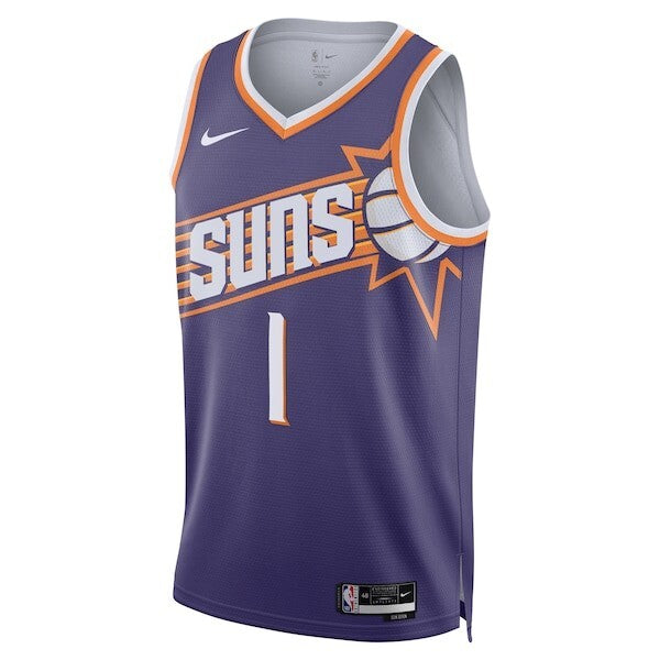 Phoenix Suns Nike Icon Edition Swingman Jersey - Purple - Devin Booker - Unisex