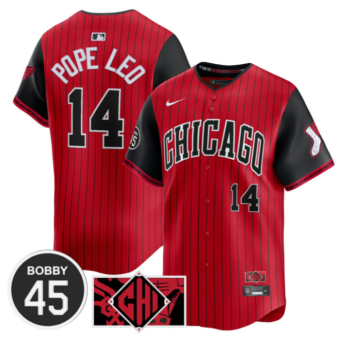 Bobby Jenks #14 Chicago White Sox Pope Leo Limited City Connect Jersey