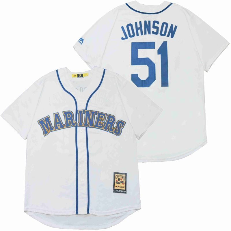 Randy Johnson #51 2020 Seattle Marines Limited Jersey - White