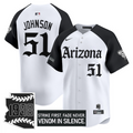 Randy Johnson #51 Arizona Diamondbacks Gothic Desert Fang Edition Limited Jersey