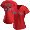 Alex Verdugo #99 Boston Red Sox Womens Red Alternate Limited Baseball Jersey - Red