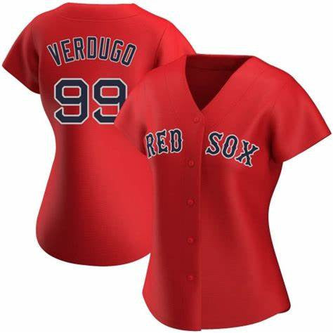Alex Verdugo #99 Boston Red Sox Womens Red Alternate Limited Baseball Jersey - Red