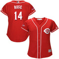Pete Rose #14 Cincinnati Reds Womens Alternate Limited Baseball Jersey - Red