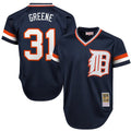 Riley Greene #31 Detroit Tigers Throwback Cooperstown Limited Jersey - Navy