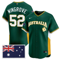 Rixon Wingrove #52 2026 Team Australia World Limited Baseball Jersey
