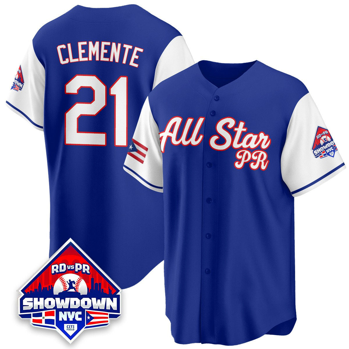 Roberto Clemente #21 2025 Puerto Rican Baseball All-Star Limited Jersey - White