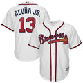 Ronald Acuna Jr #13 Atlanta Braves Majestic 2019 Home Limited Cool Base Player Jersey - White