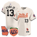 Ronald Acuna Jr #13 Atlanta Braves Big Peach Premier Limited St Jersey