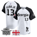 Ronald Acuna Jr #13 Atlanta Braves Georgia Outkast Gothic Limited Jersey