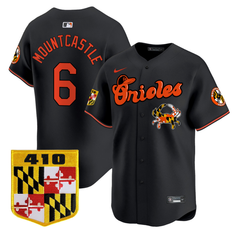 Ryan Mountcastle #6 Baltimore Orioles Chesapeake Crab Patch Limited Jersey