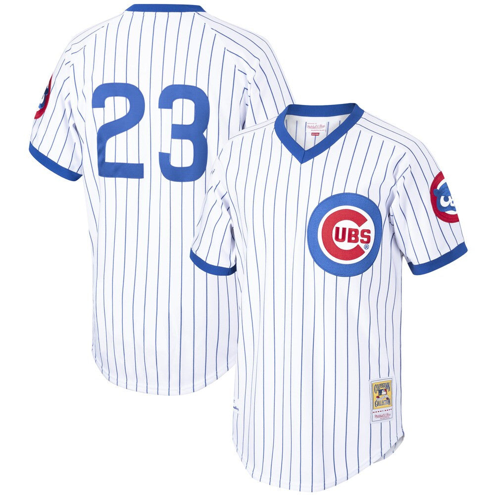 Ryne Sandberg #23 Chicago Cubs Mitchell Ness Cooperstown Limited Jersey - White
