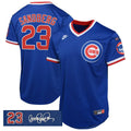 Ryne Sandberg #23 Chicago Cubs Ryne Sandberg Tribute Patch Limited Jersey - Royal
