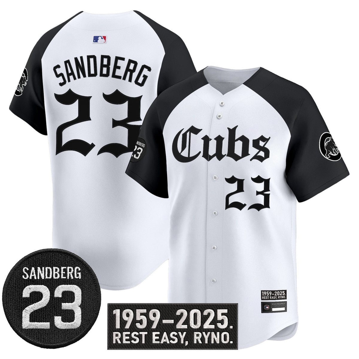 Ryne Sandberg #23 Chicago Cubs Ryne Sandberg Tribute Limited Jersey