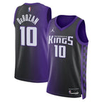 Sacramento Kings Jordan Brand Statement Edition Swingman Jersey - Purple - DeMar DeRozan - Unisex