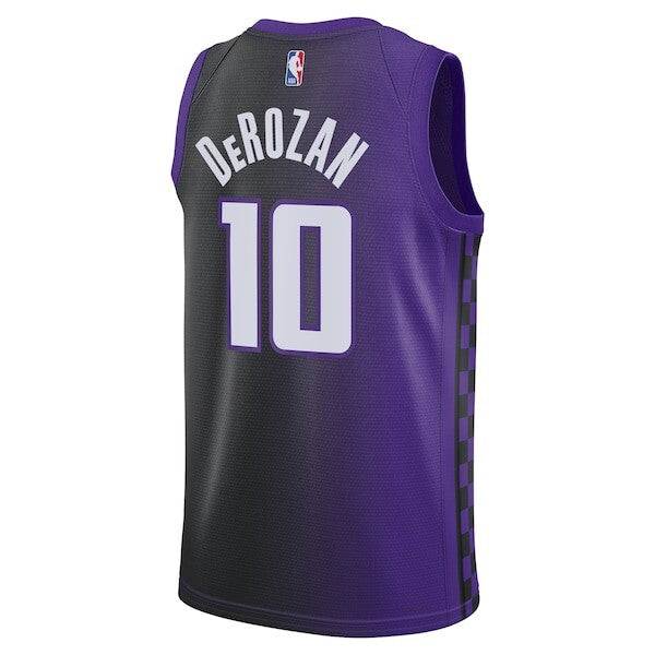 Sacramento Kings Jordan Brand Statement Edition Swingman Jersey - Purple - DeMar DeRozan - Unisex