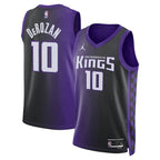Sacramento Kings Jordan Brand Statement Edition Swingman Jersey - Purple - DeMar DeRozan - Unisex