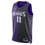 Sacramento Kings Jordan Brand Statement Edition Swingman Jersey - Purple - Domantas Sabonis - Unisex