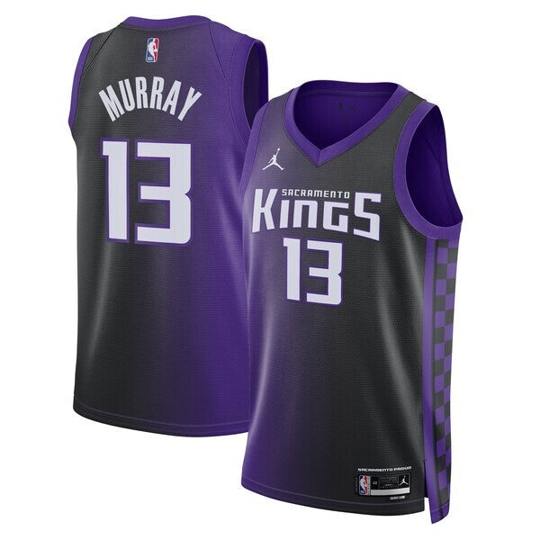 Sacramento Kings Jordan Brand Statement Edition Swingman Jersey - Purple - Keegan Murray - Unisex