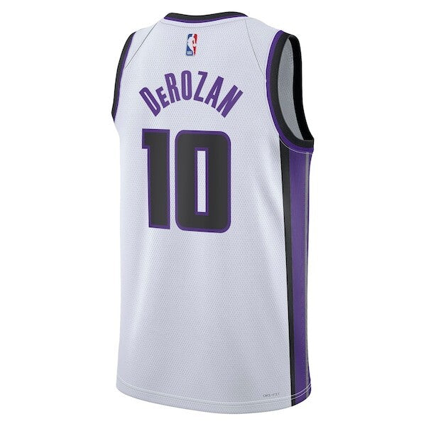 Sacramento Kings Nike Association Edition Swingman Jersey - White - DeMar DeRozan - Unisex