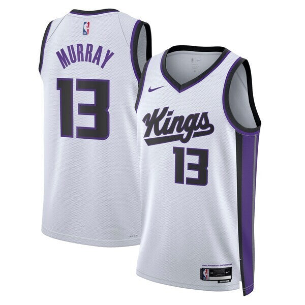 Sacramento Kings Nike Association Edition Swingman Jersey - White - Keegan Murray - Unisex