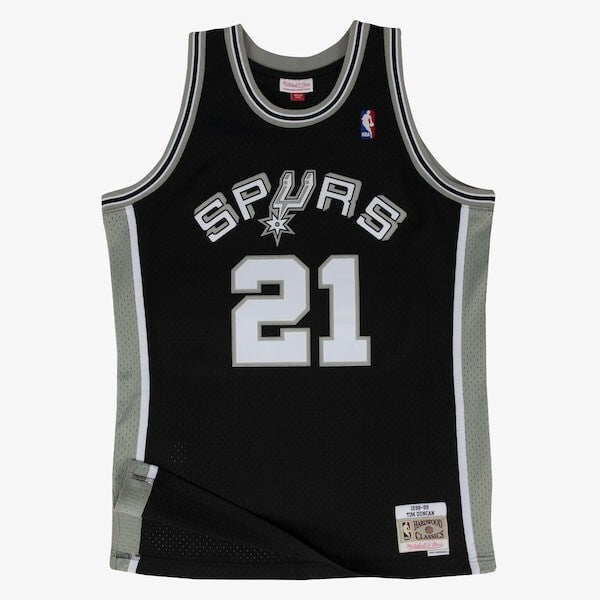 San Antonio Spurs Mitchell & Ness Swingman Jersey Road Tim Duncan 1998-99