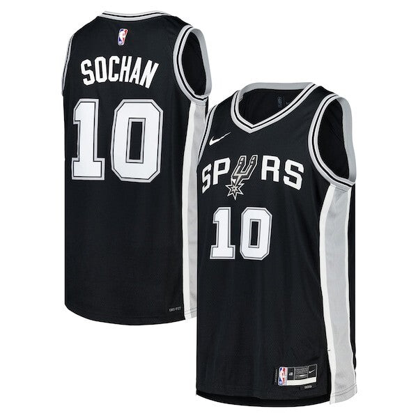 San Antonio Spurs Nike Icon Jersey - Jeremy Sochan- Unisex