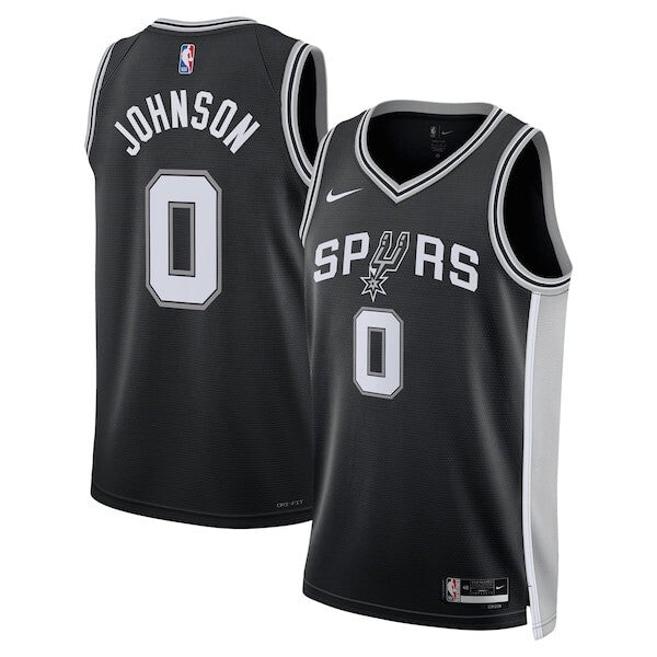 San Antonio Spurs Nike Icon Jersey - Keldon Johnson- Unisex