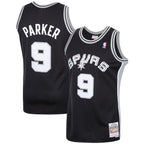 San Antonio Spurs Tony Parker Jersey By Mitchell & Ness - Mens