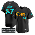 Seiya Suzuki #27 Chicago Cubs Graffiti North Side Edition Limited Jersey