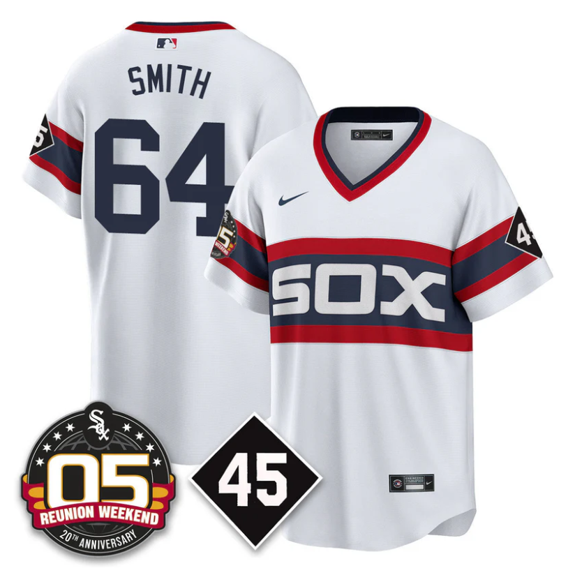 Shane Smith #64 Chicago White Sox 2025 Reunion Weekend Cooperstown Limited Jersey