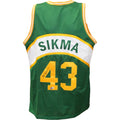 Jack Sikma Autographed/Signed Replica Pro Style Green Jersey Beckett
