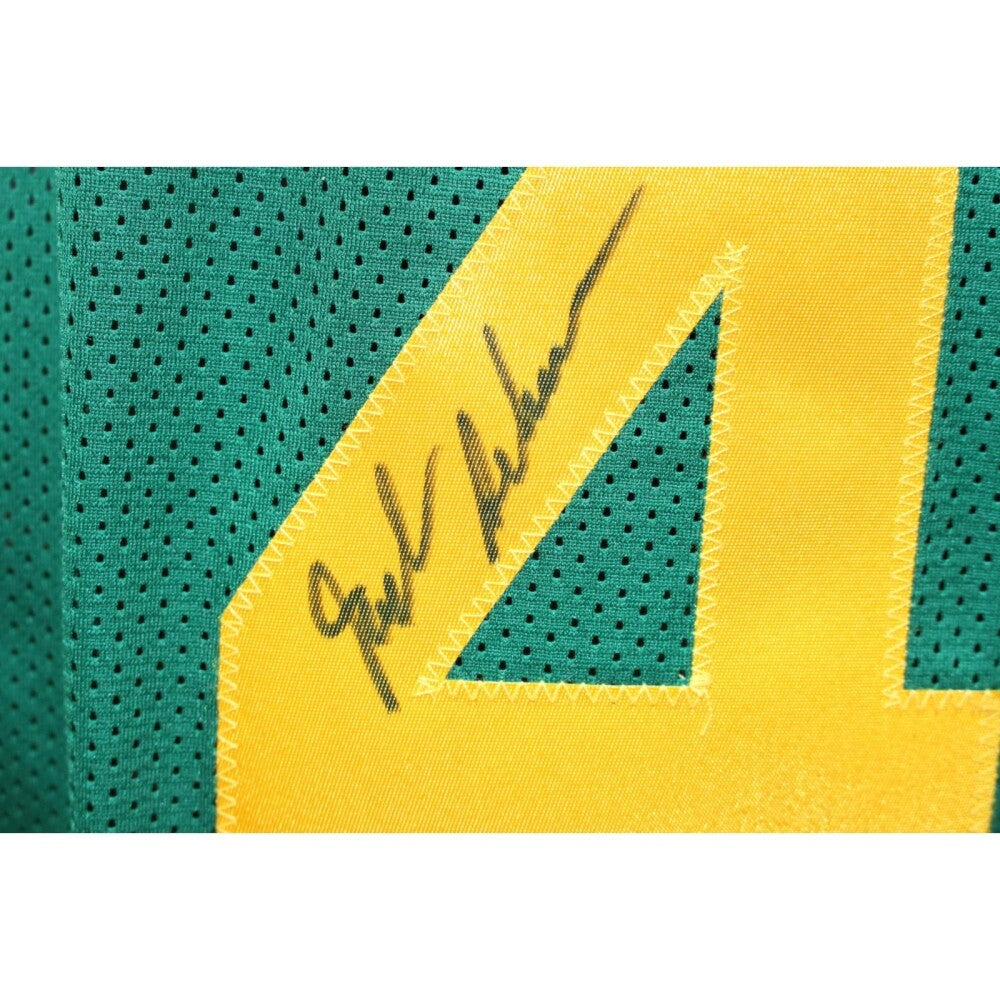 Jack Sikma Autographed/Signed Replica Pro Style Green Jersey Beckett