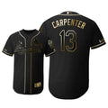 Matt Carpenter #13 Gift For Cardinals 2019 St Louis Cardinals Brandedition Black Fans Limited Jersey - Golden