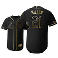Andrew Miller #21 Gift For Cardinals 2019 St Louis Cardinals Brandedition Black Fans Limited Jersey - Golden