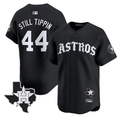 Still Tippin #44 Houston Astros Old English Edition Limited Jersey