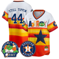 Still Tippin #44 Houston Astros Orbit Vapor Premier Limited Coop Jersey