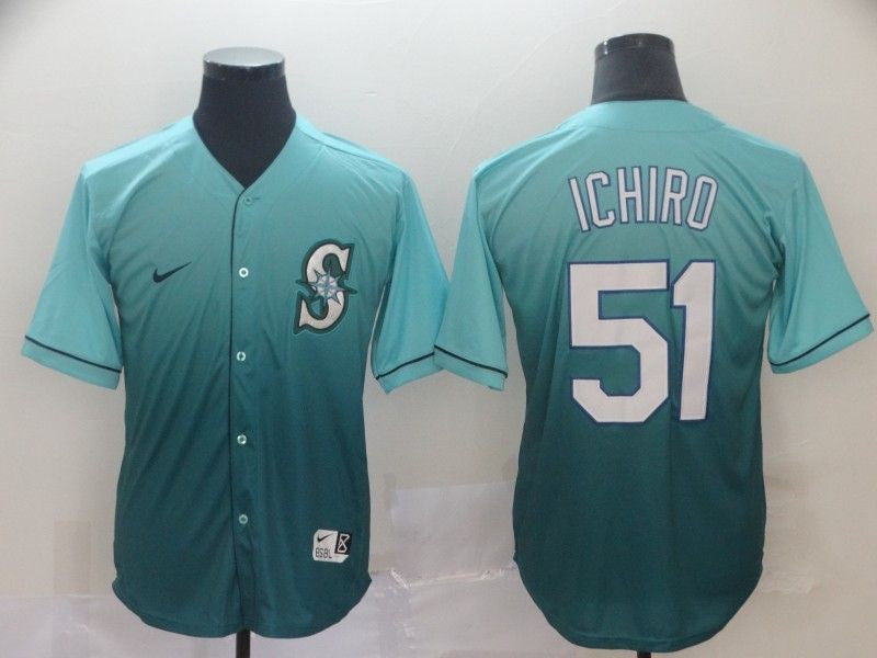 Suzuki Ichiro #51 2020 Seattle Marines Limited Jersey - Blue