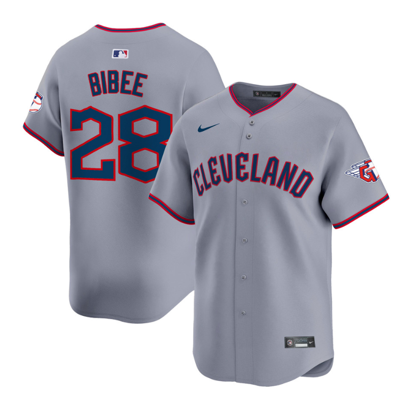 Tanner Bibee #28 Cleveland Guardians 2025 Vapor Premier Limited Stitc Jersey