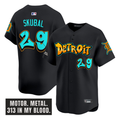 Tarik Skubal #29 Detroit Tigers Graffiti Motor City Edition Limited Jersey