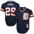 Tarik Skubal #29 Detroit Tigers Throwback Cooperstown Limited Jersey - Navy