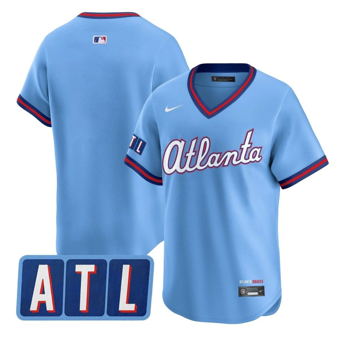 Atlanta Braves 2026 Blank City Connect Premier Team Jersey