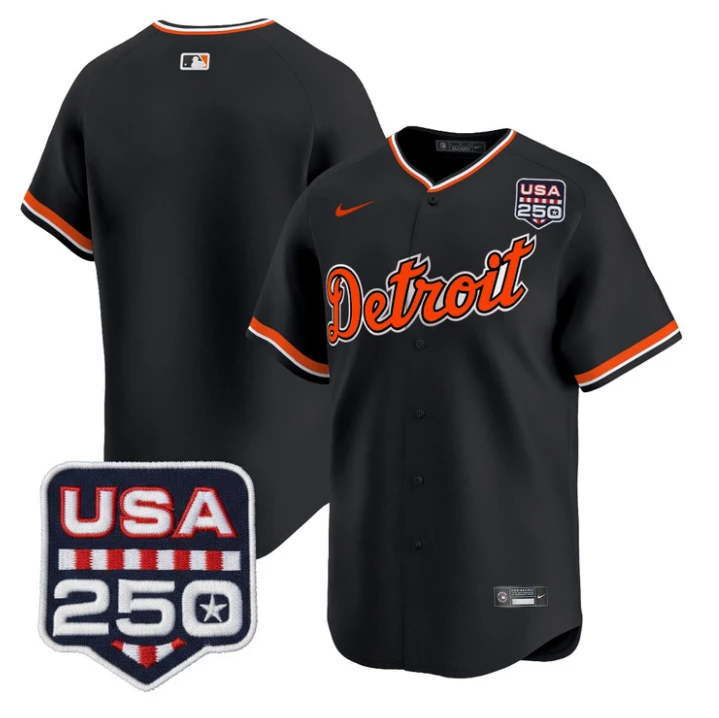 Detroit Tigers 2026 Blank Alternate Vapor Limited Team Jersey