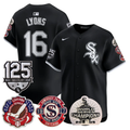 Ted Lyons #16 Chicago White Sox 125Th Anniversary World Series Champions Limited Jersey