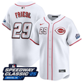 Tj Friedl #29 Cincinnati Reds Speedway Classic Limited Jersey - White