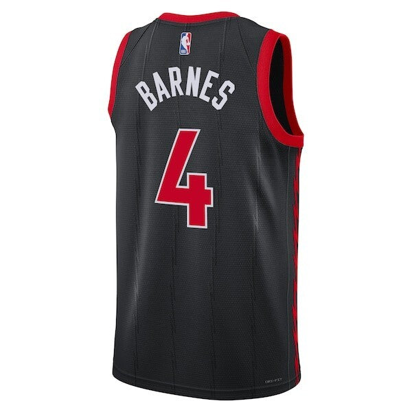 Toronto Raptors Jordan Statement Edition Swingman Jersey - Black - Scottie Barnes - Unisex