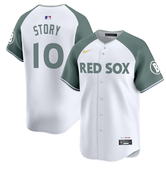 Trevor Story #10 Boston Red Sox 2025 City Connect Vapor Premier Limited Jersey